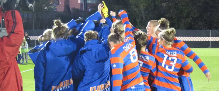 No. 7 Gator soccer wins 3-0 at Tennessee