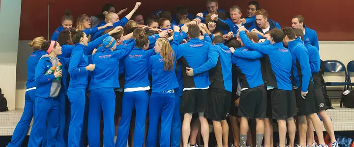 CollegeSwimming.com Ranks Both Gator Teams Second in the Nation