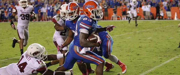 Big Plays from Purifoy, Patton Key Gators' Win Over Arkansas