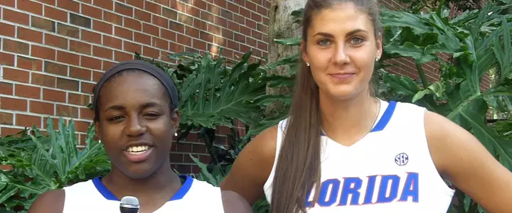 VIDEO: 2 minutes with January Miller and Viktorija Dimaite