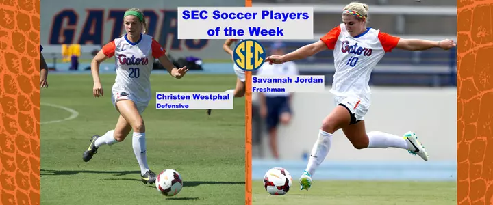 Pair of Gators earn final weekly Southeastern Conference Player of Week honors