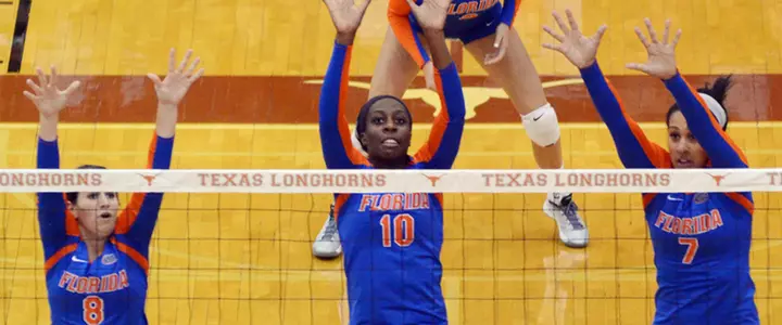No. 6 Gators Gut Out Five-Set Thriller Over No. 17 Kentucky to Close Conference Action