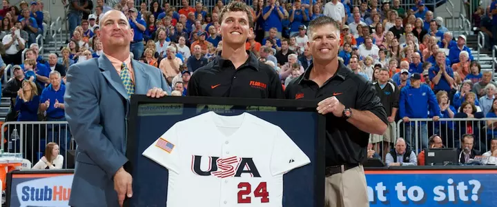 UF's Jonathon Crawford Receives USA Baseball International Performance Award