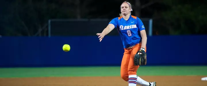 No. 5 Florida Softball Uses Two Run-Rule Victories to Improve to 8-0 After Day One of Lipton Invite
