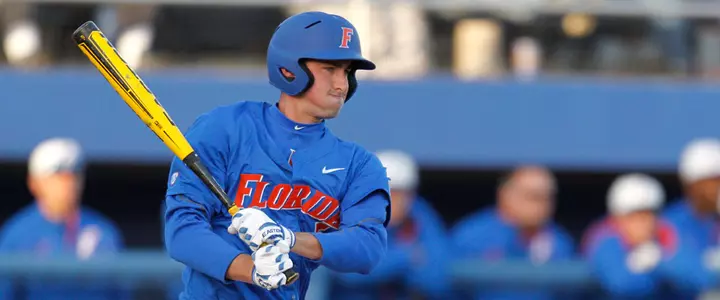 UF Baseball's Zack Powers Named Co-SEC Player of the Week