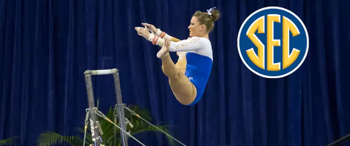 Bridget Sloan is SEC Freshman Gymnast of the Week