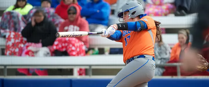 Softball's Rogers and Bache Combine for One-Hitter as Gators Defeat USC Upstate, 11-0, in Five Inn.