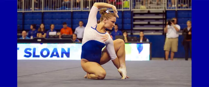 Florida's Bridget Sloan is SEC Freshman Gymnast of the Year and Rhonda Faehn Coach of Year