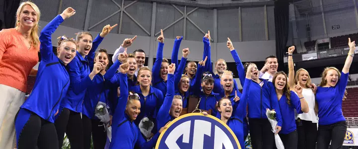 No. 1 Florida Gymnastics Wins SEC Championship