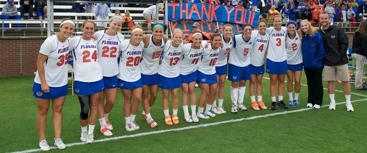 No. 3 Florida Overwhelms No. 4 Northwestern, 22-4, on Senior Day; Will Share ALC Regular-Season Title