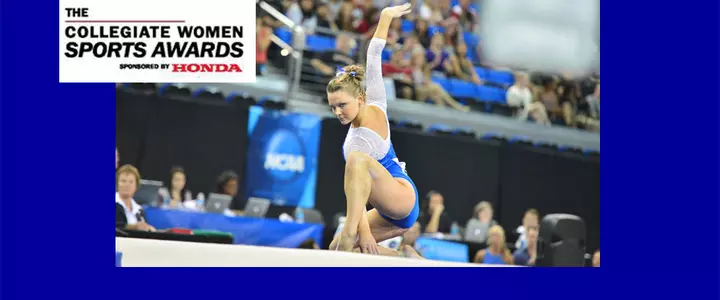 Florida gymnast Bridget Sloan is the 2013 Honda Sports Award recipient