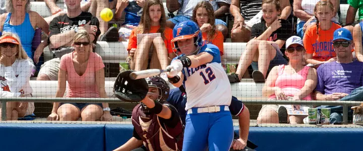 No. 3 Softball Edged, 6-5, by Mississippi State in Series Finale Sunday