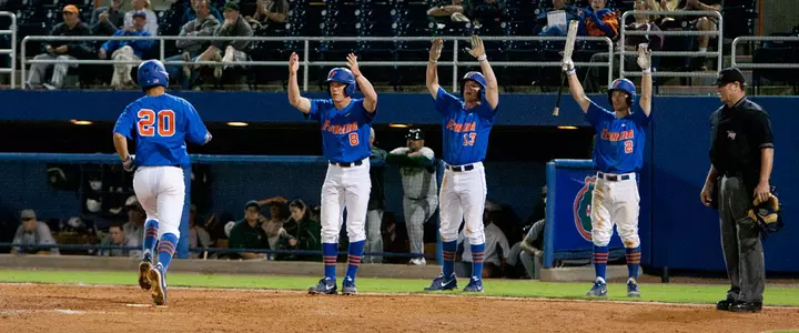 Before Saying Goodbye, Gators Senior Cody Dent Finally Got to Say Hello to a Home Run