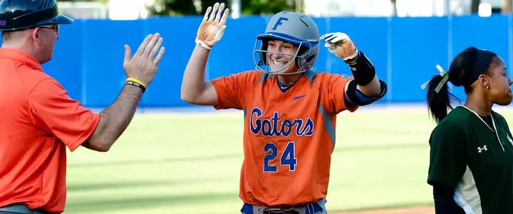 Florida Softball Freshman Kirsti Merritt is the Louisville Slugger/NFCA Division I National Player of the Week