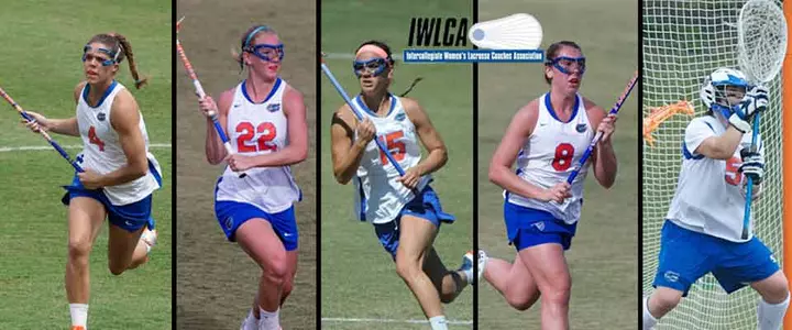 Five Gators Named IWLCA All-Americans