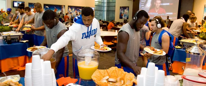 Staff of Nutrition Experts Help Gators Get Fueled Up