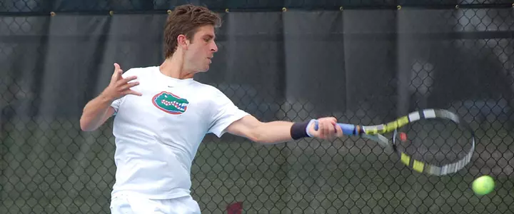 Stephane Piro Falls in NCAA Singles Championships, Begins Doubles on Thursday