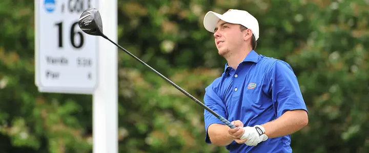 Florida Men's Golf Improves on Day Two of NCAA Championships