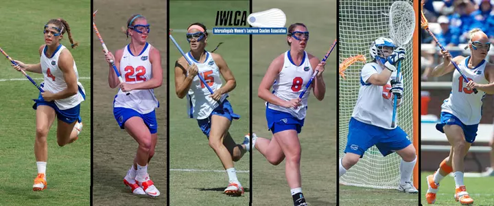 Six Gators Earn IWLCA All-South Region Honors