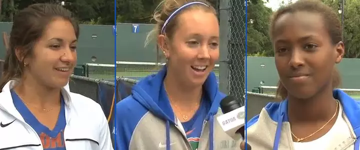 VIDEO: Women's Tennis Talks NCAA Championships