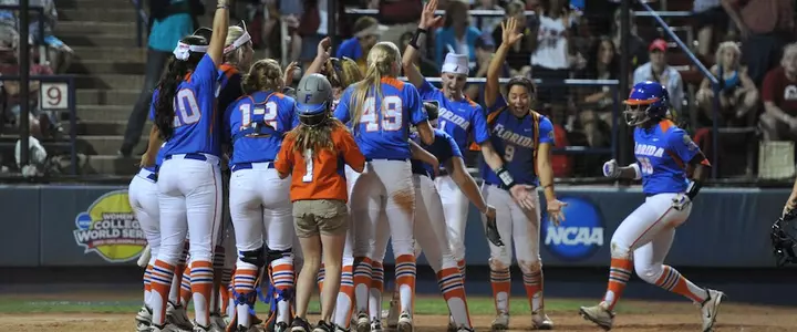 Gator Softball Survives Wild Night, Defeats Nebraska 9-8 in Record 15 Innings; Next Up Texas
