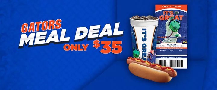 Florida Ticket Office to Offer Meal Deal Ticket Package for Season Opener Against Toledo