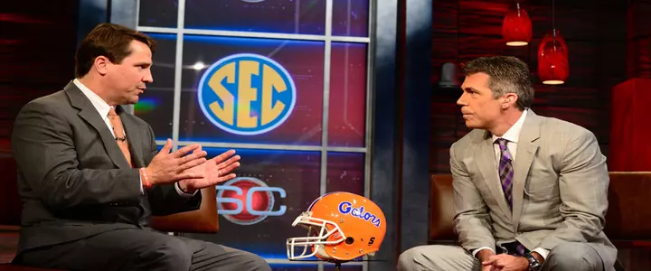 AT THE CARWASH: Muschamp Visits ESPN Headquarters