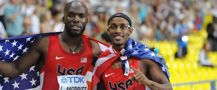 Florida's Tony McQuay Turns in Career Performance for Silver in Moscow