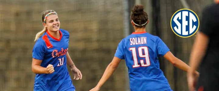 Florida's Savannah Jordan is SEC Freshman Soccer Player of the Week
