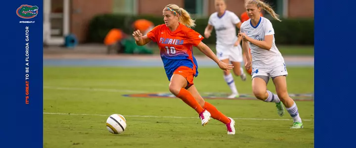 A Freshman With Fight: Black Belt Savannah Jordan KOs Competition in Gators Soccer Debut