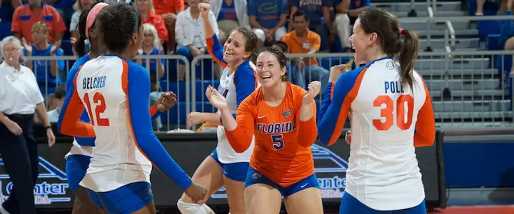 No. 5 Gators Get Sweep of Georgetown to Open Active Ankle Challenge