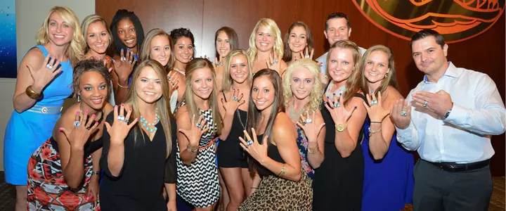 Florida Gymnastics Championship Season Celebrated Friday with Ring Presentation