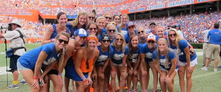 Florida's 2012 SEC Soccer Titles Celebrated at Saturday's Football Game