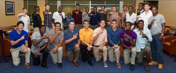 NCAA Champion Men's Track & Field Team Receives Rings