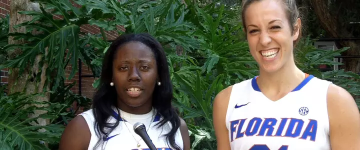 VIDEO: 2 Minutes with Gator Seniors Jaterra Bonds and Lily Svete