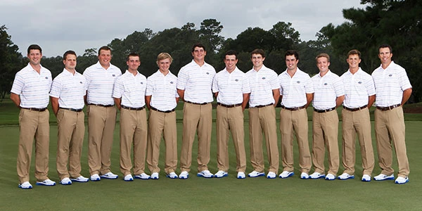 2014 Men's Golf Roster Team Photo