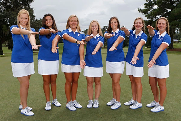 2014 Women's Golf Roster Team Photo