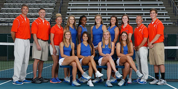 2014 Women's Tennis Roster Team Photo