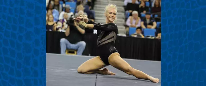 Preseason No. 1 Gator gymnastics team nips No. 4 UCLA to open 2014 season