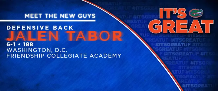 Tabor Signed with Gators after Reconsidering His Priorities