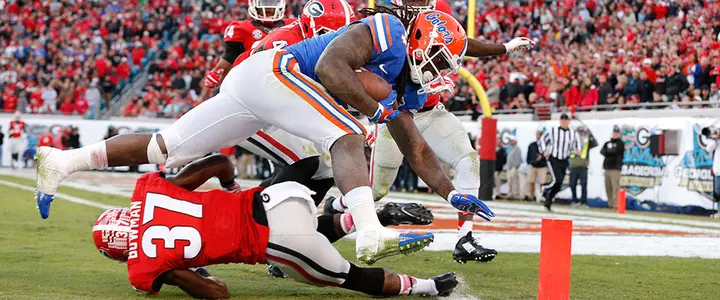 Taylor-Jones Rushing Monster Destroys Georgia, 38-20