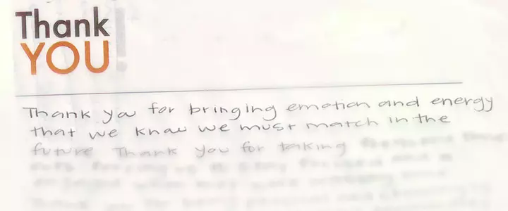 Gators Gain from Thoughtful Thank-Yous