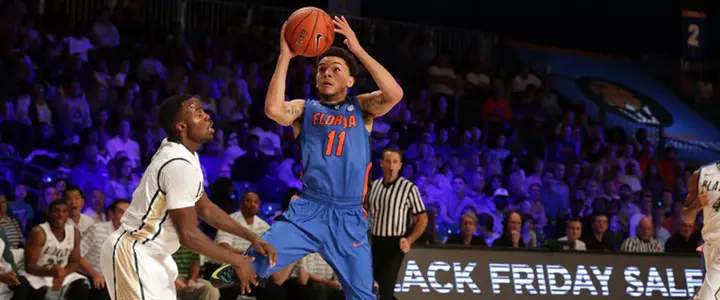Gators Come to Life Late, Surge Past UAB 56-47