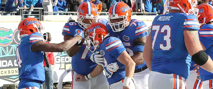 Gator Football's Max Garcia and Mike McNeely Earn SEC Weekly Honors