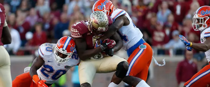 Gators Can't Cash In, Fall at FSU 24-19 in Muschamp's Finale