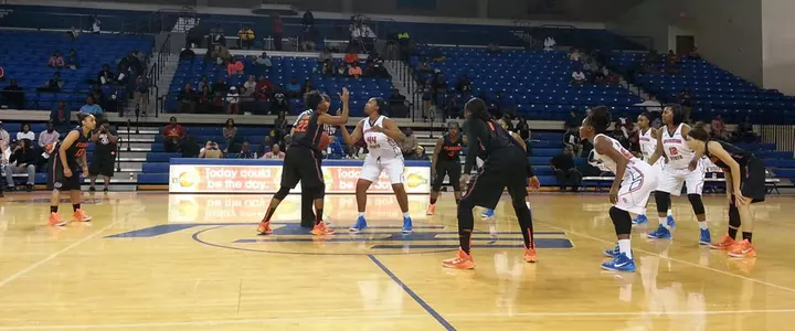 Lewis Notches First Double-Double of the Season in Road Loss to Savannah State, 68-58