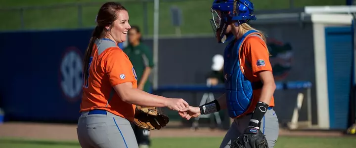 Haeger's No-Hitter Highlights Doubleheader Sweep