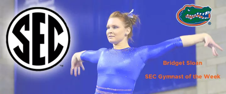 Florida's Bridget Sloan is SEC Gymnast of the Week