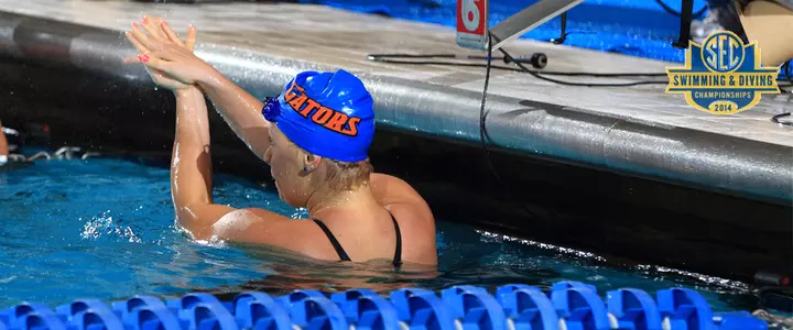 Florida Men Win All Three Individual Swimming Events on Day Two of SECs