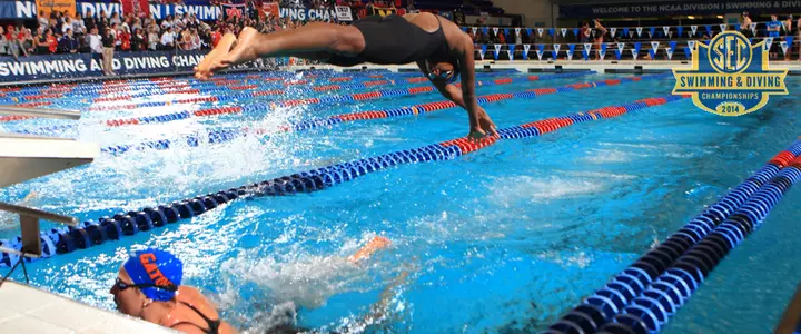 Florida Men Take 80-Point Lead Into Final Day of SECs, Rousseau Wins Third SEC Title